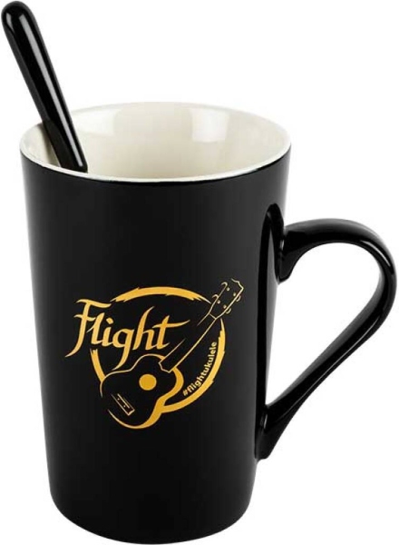 Mug - Black with Gold Logo