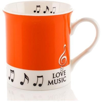 Little Snoring: Colour Block Mug - Orange