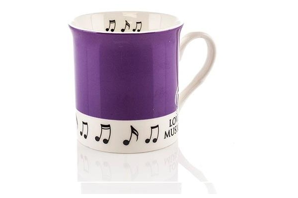 Little Snoring: Colour Block Mug - Purple