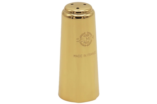 Soprano Sax Cap Gold Lacquered