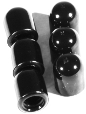 Meinl Cover Cap rubber (6-pc set) - for MEINL 0,31 inch clamp screw
