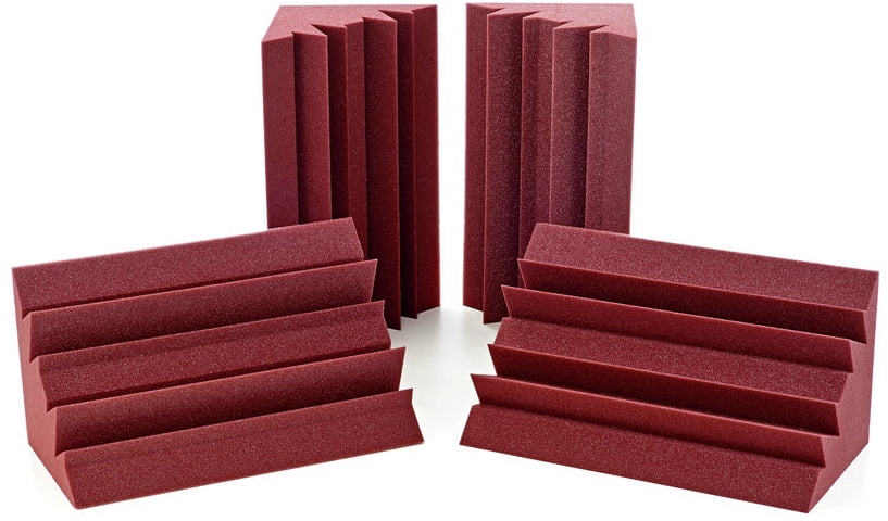 Auralex LENRD Bass Traps Burgundy