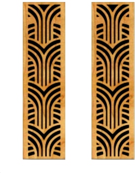 GIK Acoustics Impression Pro Bass Trap Diffusor/Absorber 2Box 100mm Gatsby Narrow Beech Wood