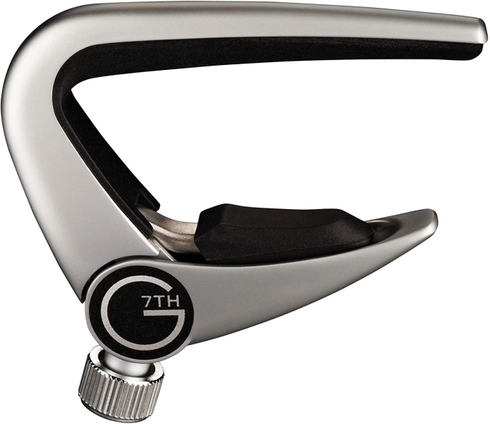 G7th Newport Capo Acoustic C31010 Silver