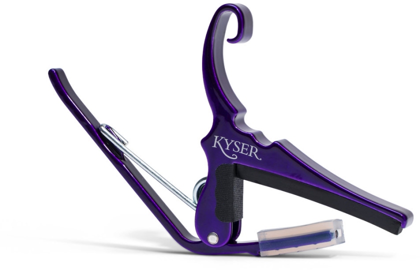 Kyser Quick-Change Capo Acoustic Guitar Deep Purple