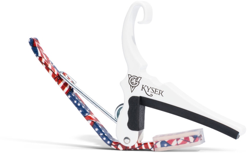 Kyser Quick-Change Capo Acoustic Guitar freedom Stars & Stripes