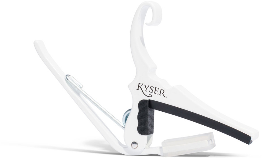 Kyser Quick-Change Capo Acoustic Guitar White
