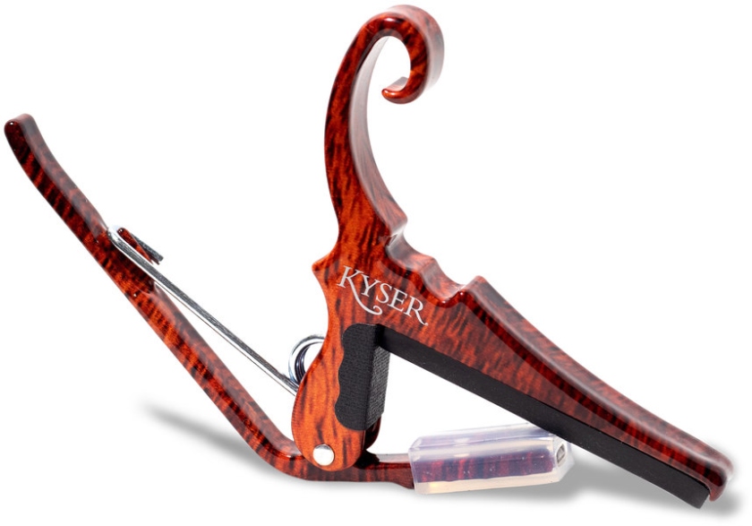 Kyser Quick-Change Capo Classical Dark natural wood
