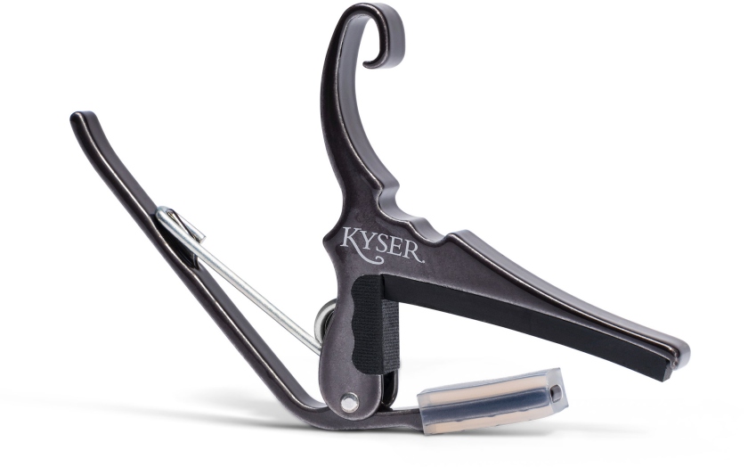 Kyser Quick-Change Chitara acustica Negru chrom