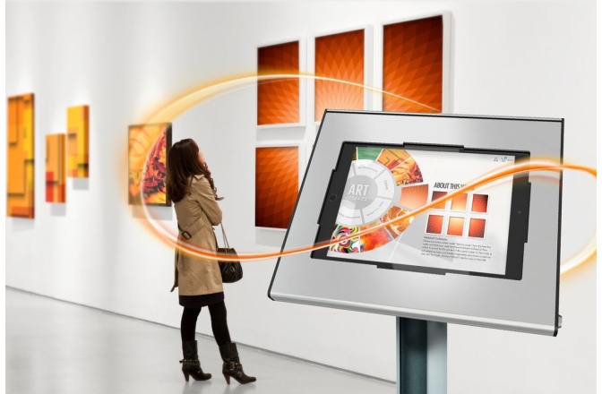 Carcasa pentru tablete  Vogels PTS2010, pentru tablete cu dimensiunile de minim 236x166x3mm si maxim 285x186x10mm