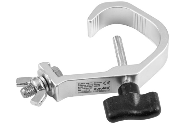 Eurolite TH-22 Theatre Clamp Slim silver