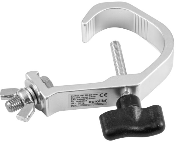 Eurolite TH-22 Theatre Clamp Slim silver