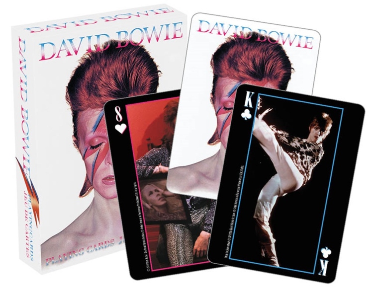 David Bowie Playing Cards