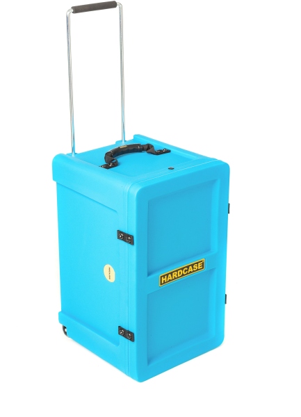 Hardcase Cajon Case - Light Blue/full velour Lining