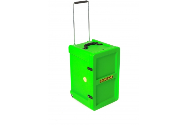Hardcase Cajon Case - Light Green/full velour Lining