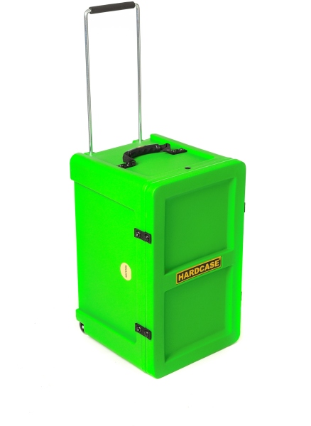 Hardcase Cajon Case - Light Green/full velour Lining