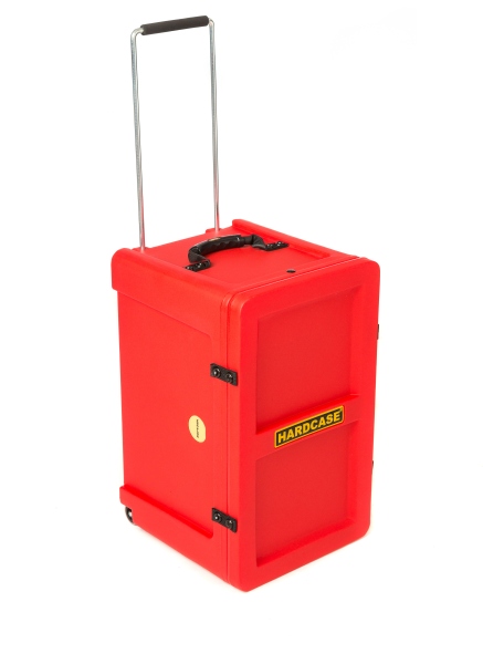 Hardcase Cajon Case - Red/full velour Lining