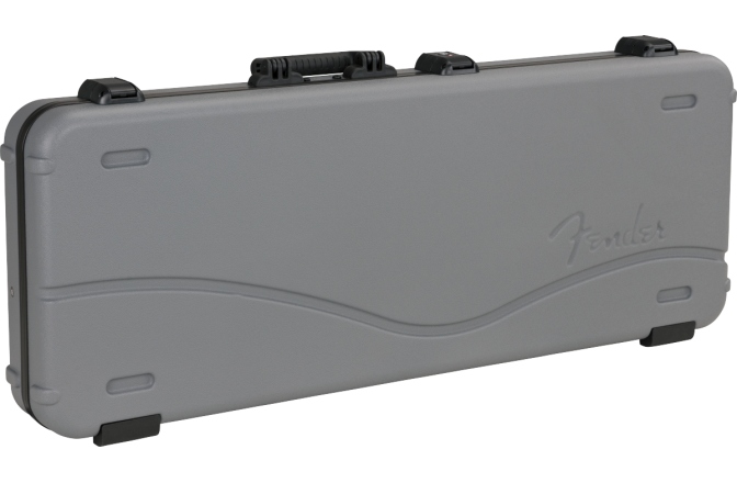 Case de Chitară Fender Deluxe Molded Strat/Tele Case Silver/Blue