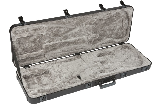 Case pentru chitară bas Fender Deluxe Molded Bass Case Black