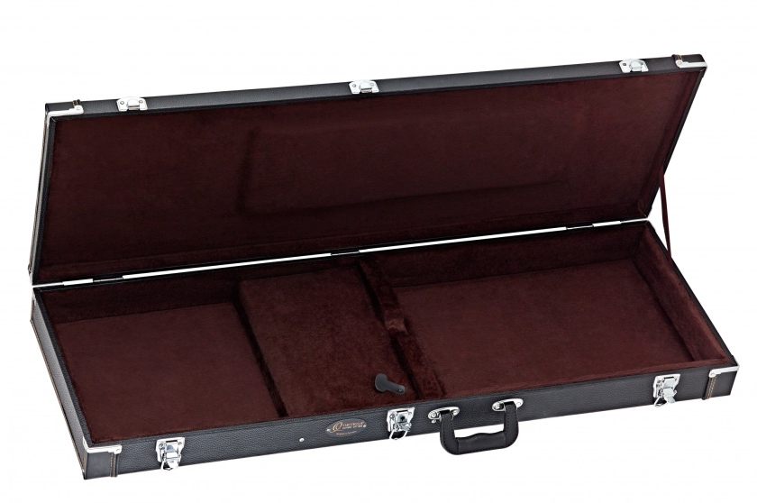 Ortega Rectangle Electric Guitar Hardcase - Black