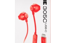 Căști in-ear (Earbuds) JBL Tune 305C USB Red