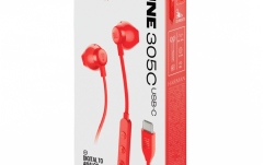 Căști in-ear (Earbuds) JBL Tune 305C USB Red
