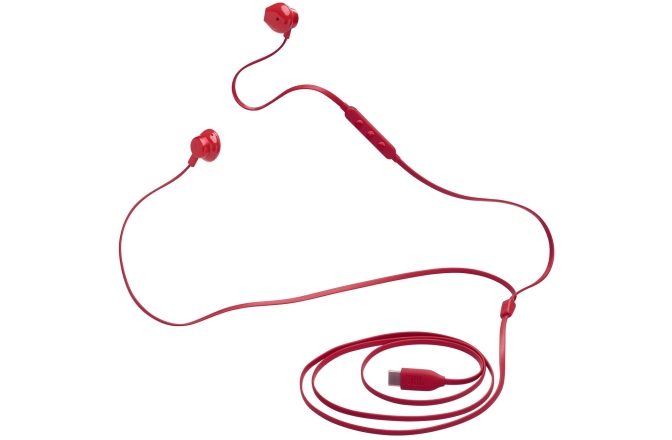 Căști in-ear (Earbuds) JBL Tune 305C USB Red