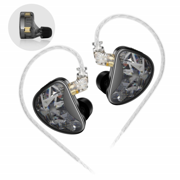 KZ Acoustics AS24 Black Tunable