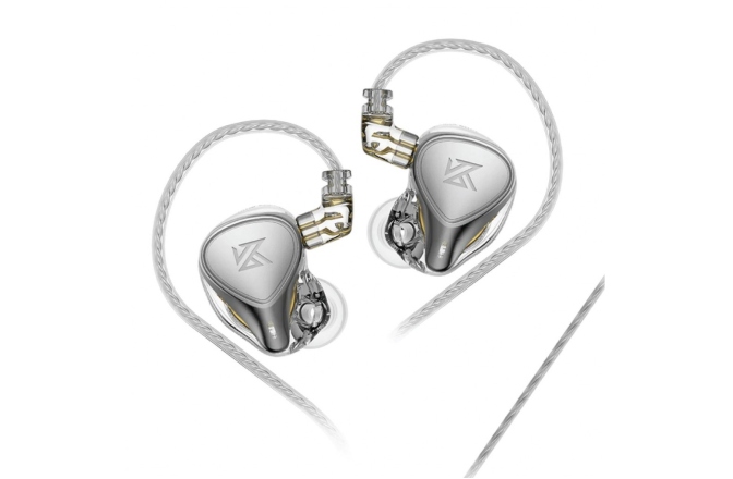 Căști Monitorizare In-Ear KZ Acoustics ZEX Pro Pearl Silver