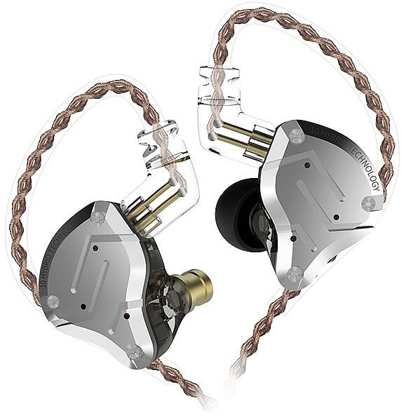 KZ Acoustics ZS10 PRO Silver Black