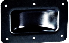 Castor Dish Steel, negru Adam Hall 38083 BLK