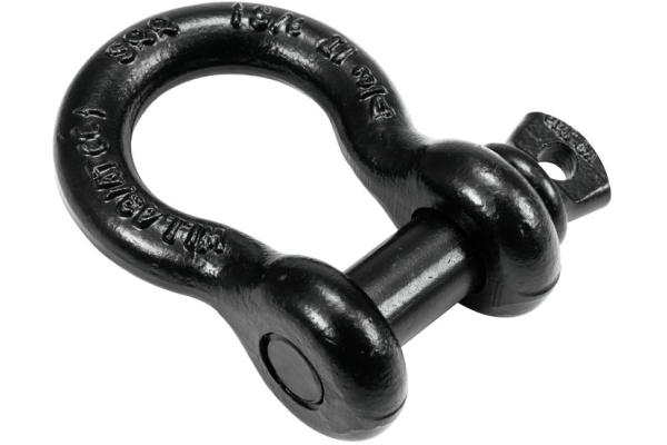 SafeCase Shackle 19mm black with Screwbolt