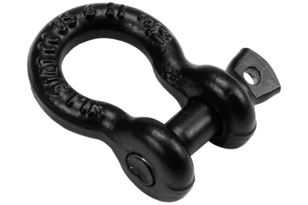 SafeCase Shackle 8mm black with Screwbolt