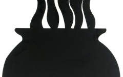 Cazan de vrăjitoare Europalms Silhouette Metal Witch Pot, 83cm