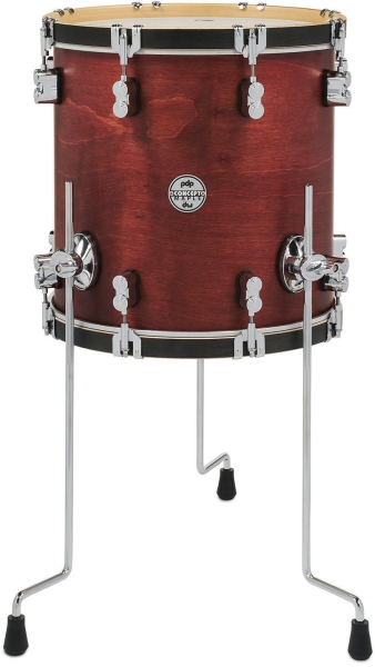 DW PDP FT Concept Classic Ox Blood Stain 14x14