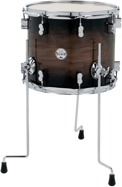 DW PDP FT Concept Exotic Charcoal B 14x12