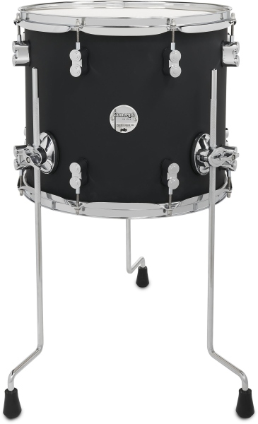 DW PDP FT Concept Maple (arţar) Negru Satin 14 x 12