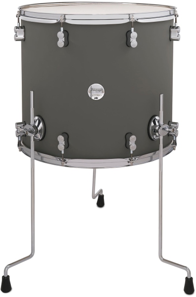 DW PDP FT Concept Maple (arţar) Satin Pewter 18 x 16