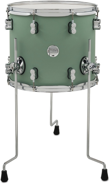 DW PDP FT Concept Maple (arţar) Satin Seafoam 14 x 12