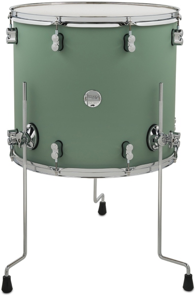 DW PDP FT Concept Maple (arţar) Satin Seafoam 18 x 16
