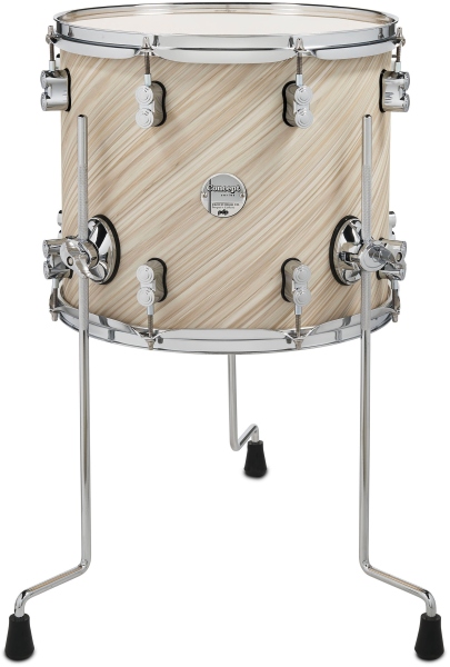 DW PDP FT Concept Maple (arţar) Twisted Ivory 14 x 12