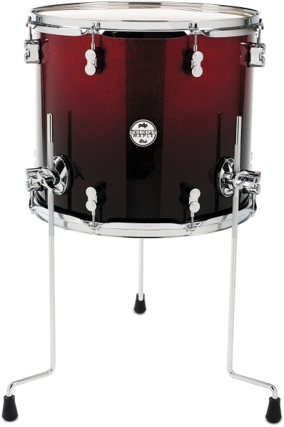 DW PDP FT Concept Maple Red to BSF 16 x 14