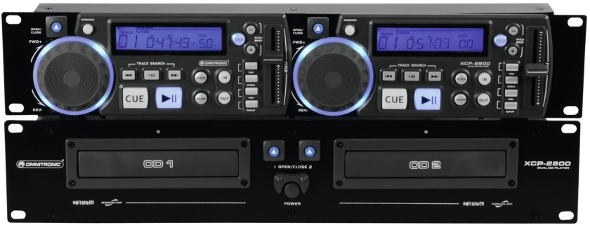 Omnitronic XCP-2800 Dual CD Player