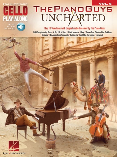 Cello Play-Along Volume 6: The Piano Guys – Uncharted (Book/Online Audio)