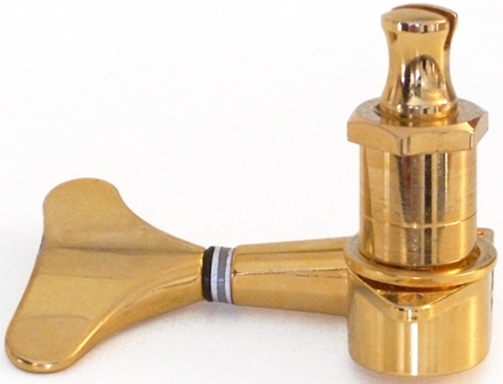 Ortega Tuner for Bass Gold (left)