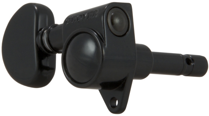 Grover 106BC Original Rotomatics Single Right Black Chrome