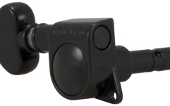 Cheiță de chitară electrică Grover 406BC Mini Locking Rotomatics Single Right Black Chrome