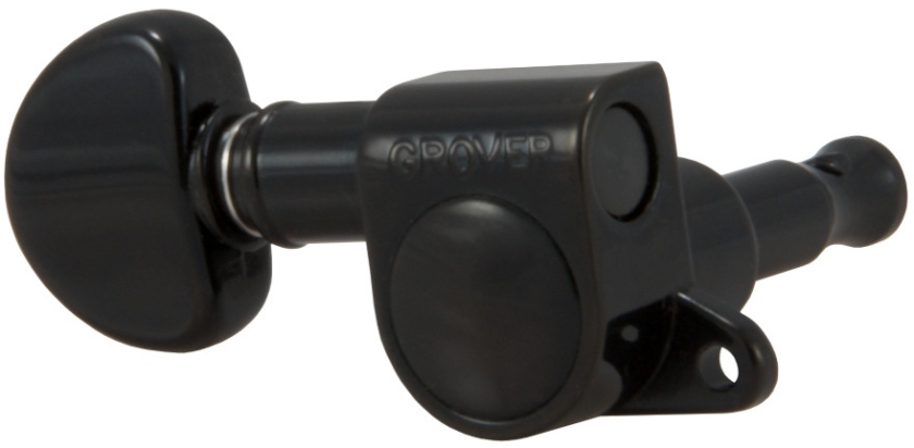 Grover 205BC Mini Rotomatics Single Right Side Black Chrome