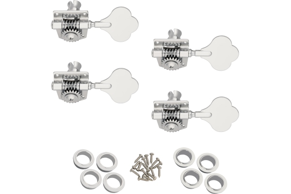 Fender Player Series Bass Tuning Machines Chrome (4)