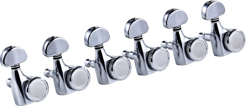 Ortega Locking machines with plain wheel, 6 in line - Chrome